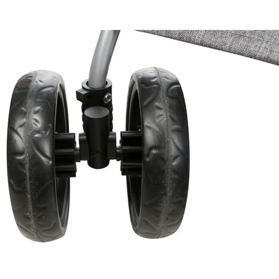 Trixie Kočárek pro psy BUGGY rychlosklápěcí 47x100x80cm nosnost do 15 kg šedá