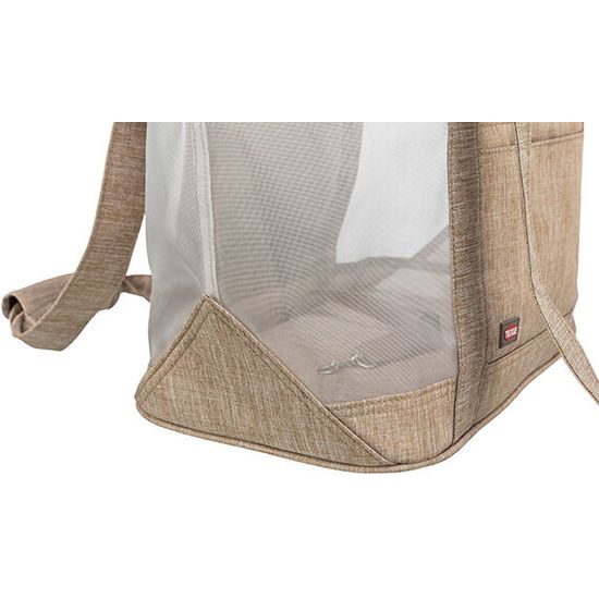Trixie Transportní síťovaná taška MARY 53 x 30 x 20 cm nosnost 6 kg písková
