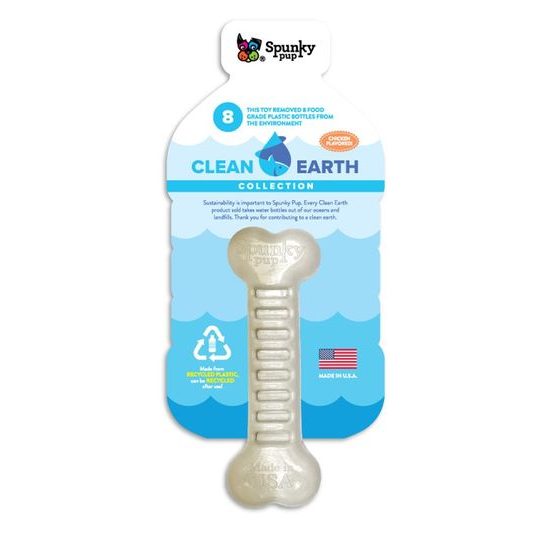 Spunky Pup Kost z recyklovaného plastu "Clean Earth"