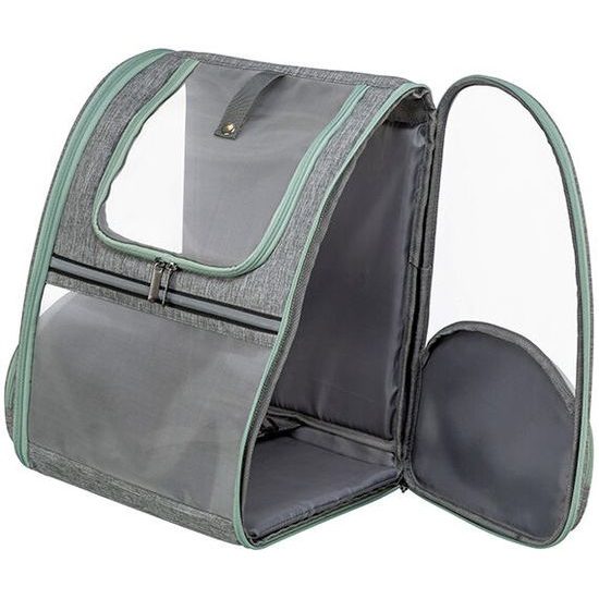 Trixie Transportní batoh CHLOE 39 x 43 x 27 cm do 8 kg světlešedá