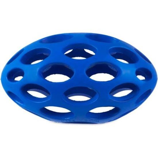 JW Pet JW Hol-EE Football děrovaný rugby míč Small