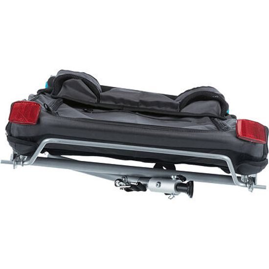 Trixie Vozík za kolo s funkcí rychlého skládání šedý