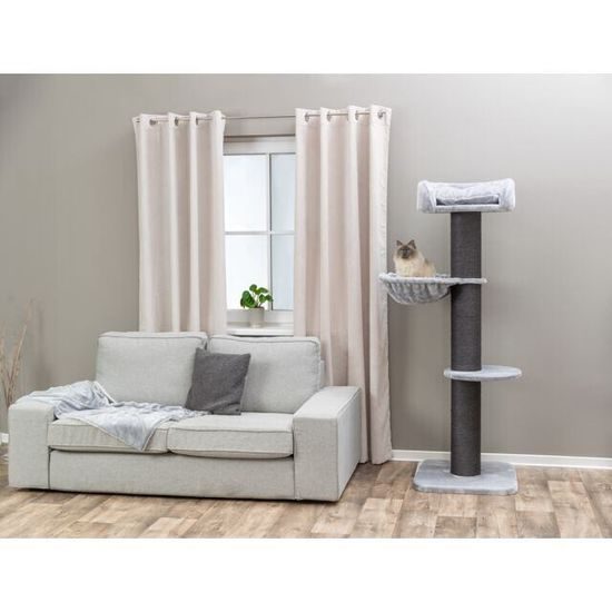 Trixie Škrabadlo MAURO XXL 58x58 cm /173 cm šedá