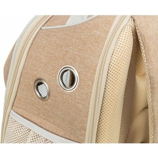 Trixie Batoh WILLOW 38x 25x 45cm do 7kg nylon béžová/hnědá