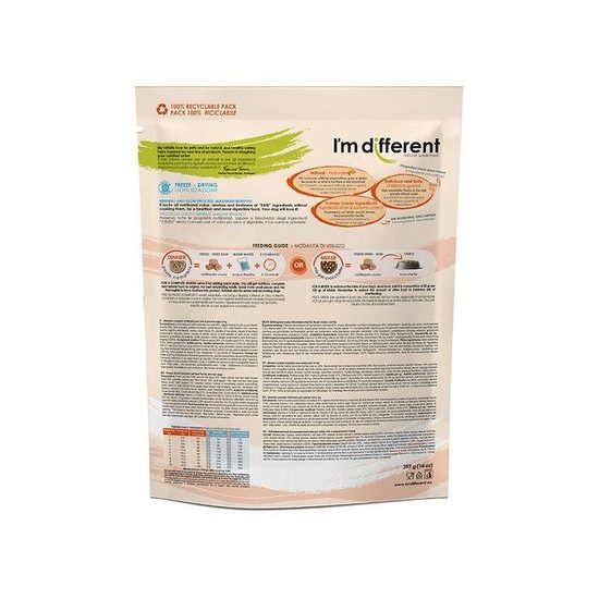 I'm different Chicken DINNER mrazem sušené raw krmivo s kuřetem 397 g