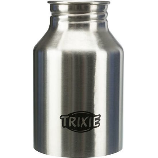 Trixie Láhev kovová s plastovou miskou 300ml