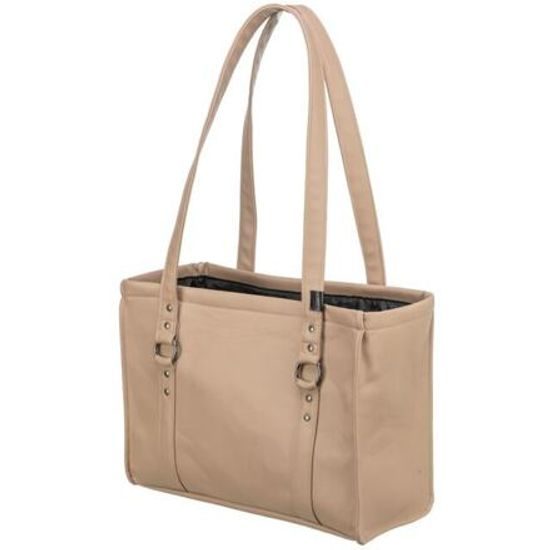 Trixie CityStyle cestovní taška umělá kůže 40x20x30cm béžová