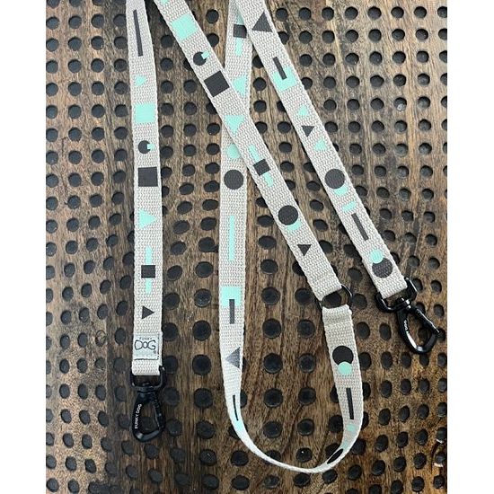 FUNKY DOG Konopné přepínací vodítko pro psa 3 m barevný vzor