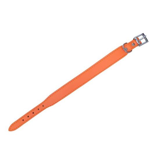 BAFPET Kožený obojek SETA modrá