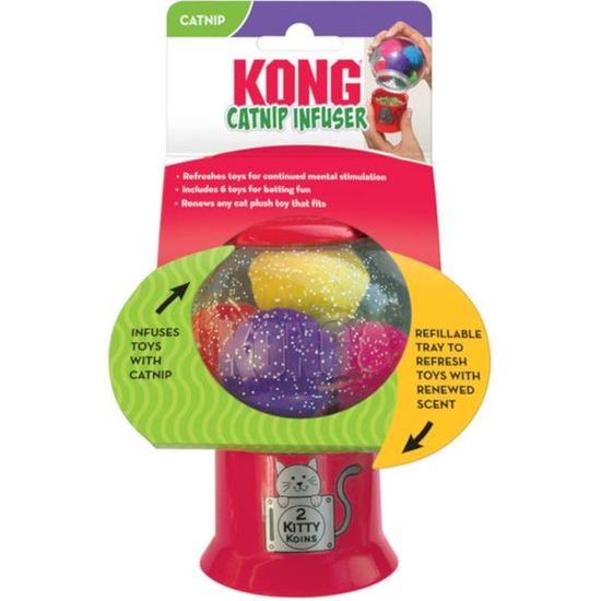 KONG Hračka cat Catnip Infuser