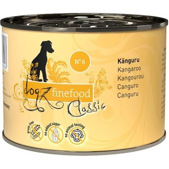 Dogz finefood Konzerva No.6 s klokaním masem 200 g