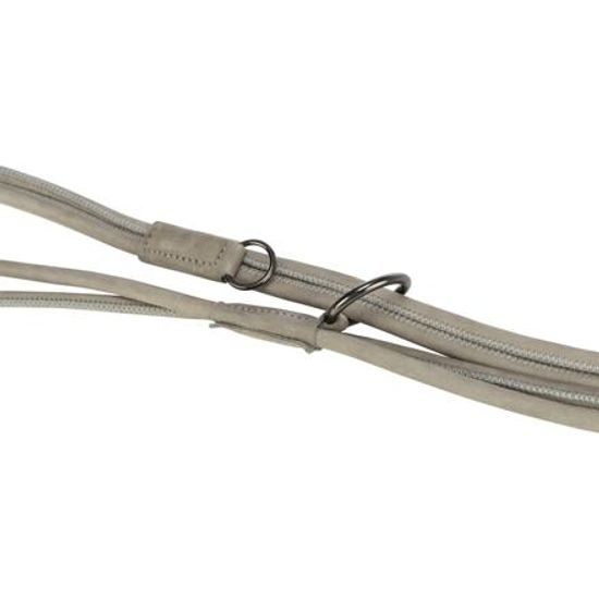 Trixie BE NORDIC prodlužovací kožené kulaté vodítko