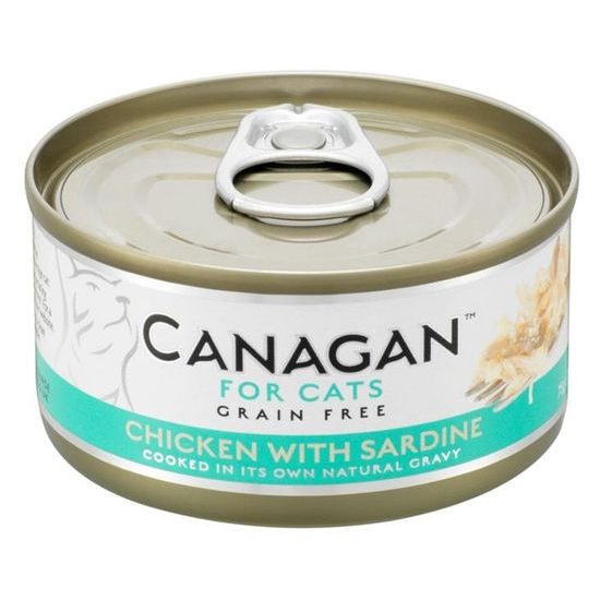 Canagan Cat konzerva Kuře a sardinky 75 g