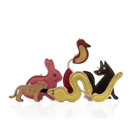 Wooffee kožená hračka Corgi