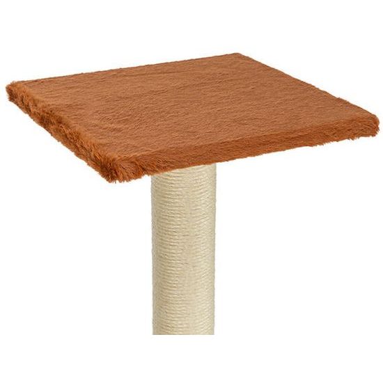 Trixie Škrabací sloupek BEANA 69 cm králičí plyš rezavá LIMITOVANÁ NABÍDKA