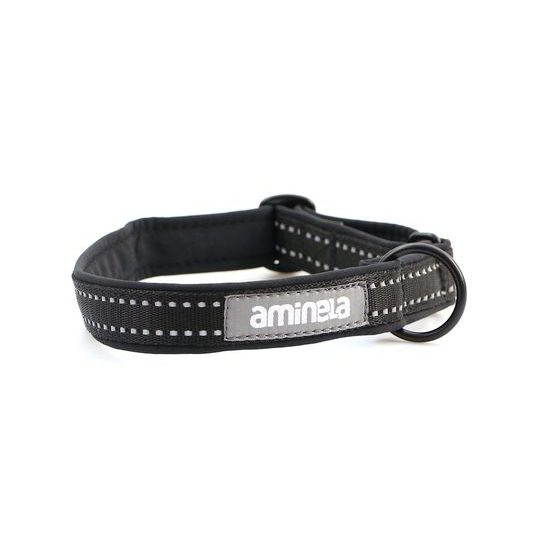 Aminela klasik obojek Sport & City 25mm/30-50cm černá