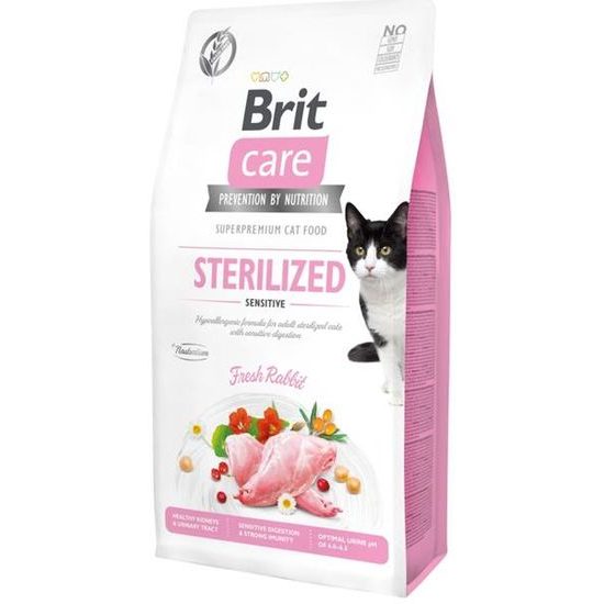 Brit Care Cat Grain-Free Sterilised Sensitive 7 kg