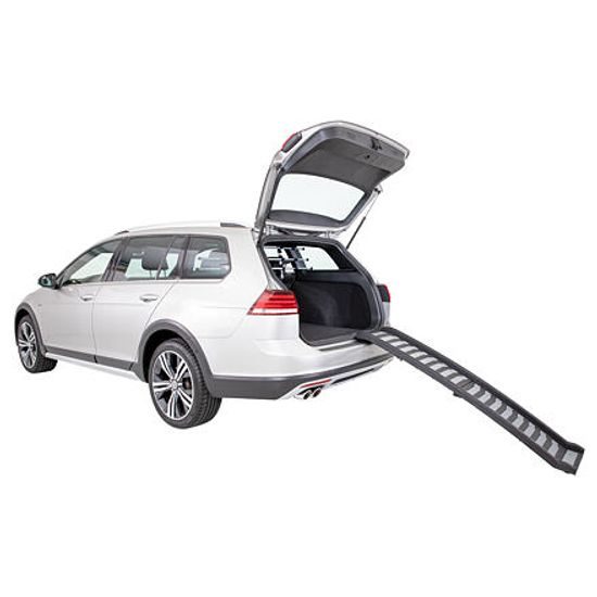 Trixie Skládací rampa plastová 39x160cm černo/šedá