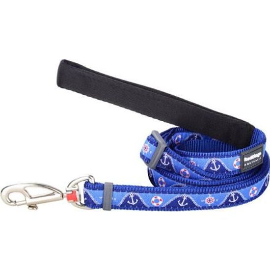 Red Dingo Vodítko 12 mm x 1,8 m Nautical Dark Blue