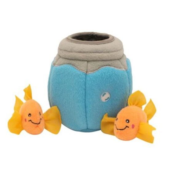 ZippyPaws ZippyClaws Burrow Rybky v kouli se šantou