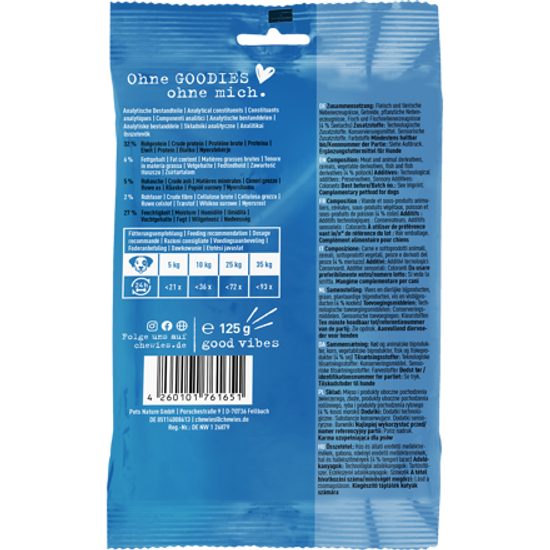 Chewies Goodies s treskou 125 g