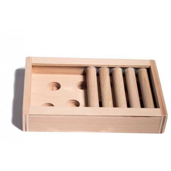 My Intelligent Pets Dřevěný hlavolam Playground- Modul 2J (pouze deska bez kloboučků a válečků)