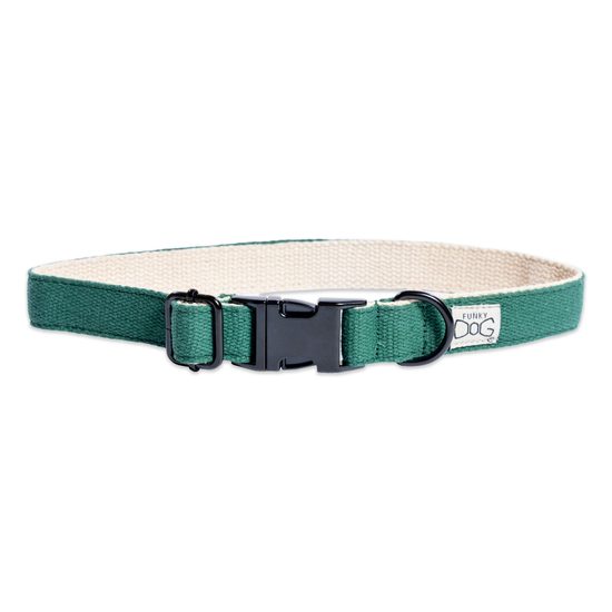FUNKY DOG Konopné vodítko pro psa 1,7 m zelené