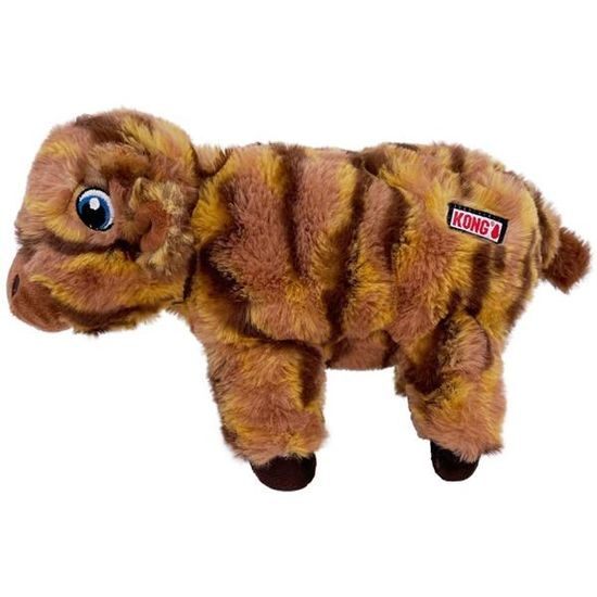Kong Hračka plyš Low Stuff Stripes Cow M