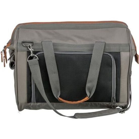 Trixie Cestovní taška FINLAY 43x26x32cm do 10kg nylon černá/šedá