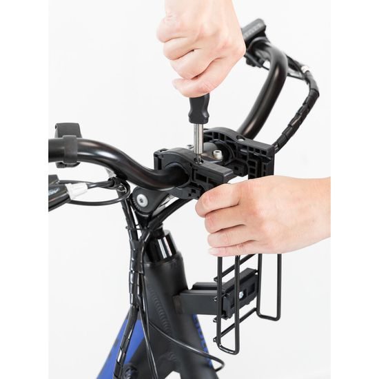 Trixie Front-Box transportní box na řidítka 41 x 26 x 26cm šedá (max. 6kg)