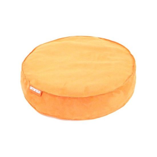 Kulatý pelíšek Aminela Full comfort 60/15cm oranžová