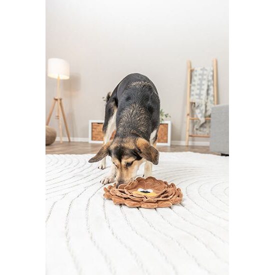 Trixie DOG ACTIVITY lev šustící koberec na pamlsky ø 26 cm polyester hnědá