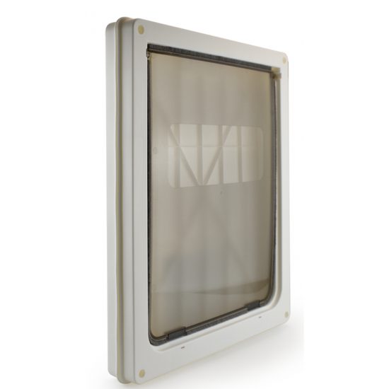 BENTECH Dvířka Bentech pro psy a kočky bílá – M