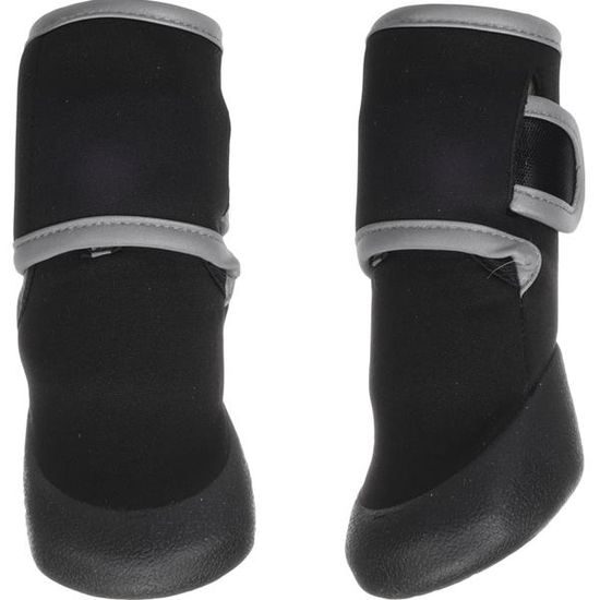 Flamingo Botičky Laky 2 ks černé XL 6,3x6,3cm