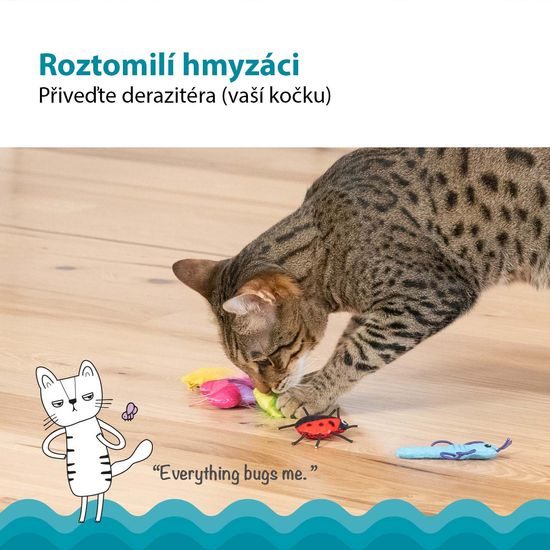 Catstages Sada hraček s catnipem 6ks