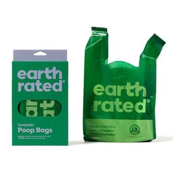 Earth Rated sáčky s uchem s vůní levandule 120 ks / 1 role