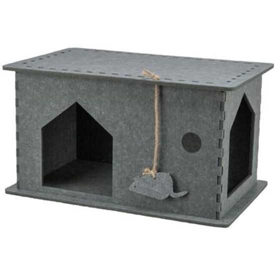 Trixie Filcový domek/jeskyně LENE 54x30x35cm šedá