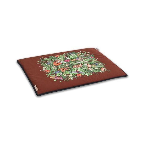 Akinu ČESKÝ LES podložka Z LESA A KAPRADÍ S 70x54 cm hříbková hnědá