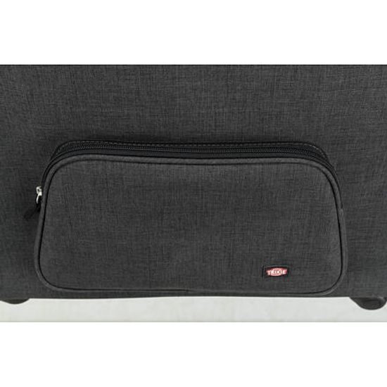 Trixie Cestovní kabela na kolečkách černo/šedá 34x43x67cm (max 21kg)