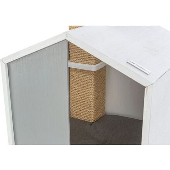 Trixie BE NORDIC škrabadlo JONTE hranaté sloupky domeček s podestou 115cm