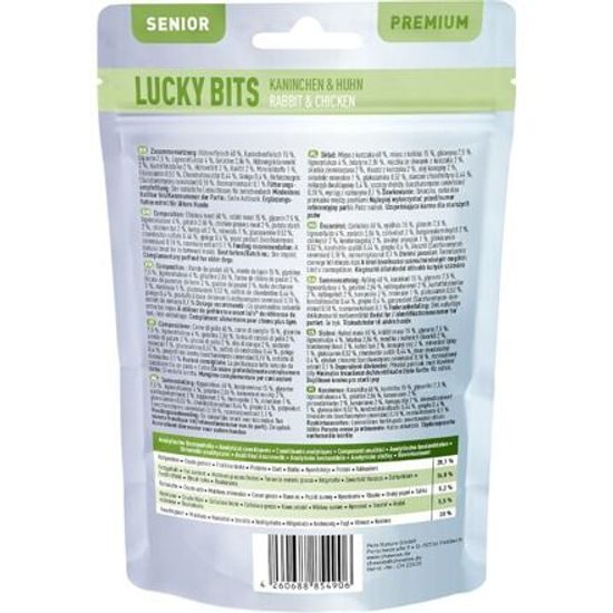 Chewies Lucky Bits Senior Králík a kuře 80 g