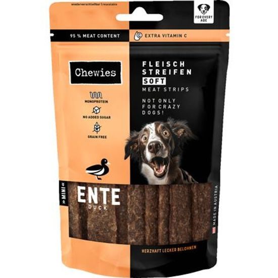 Chewies Fleischstreifen Soft Kachní maso Mini 70 g