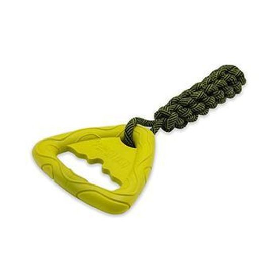 Akinu ČESKÝ LES Přetahovadlo s peškem hračka pro psy lesní zelená