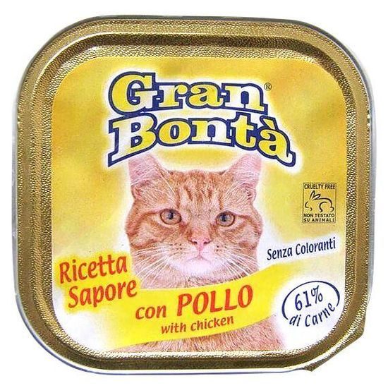 Monge GRAN BONTA paštika s kuřecím masem pro kočky 100g