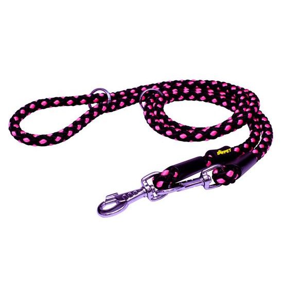 BAFPET Lanové přepínací vodítko UZLÍK 14mm růžová