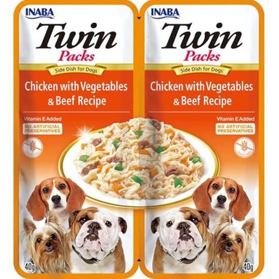 Inaba Twin Packs dog