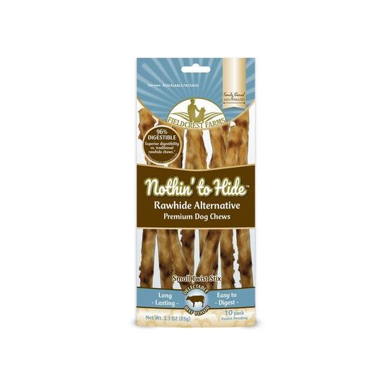 Nothin' To Hide zatočené tyčinky ze želatiny s hovězím masem 10ks