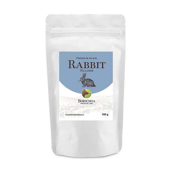BOHEMIA PREMIUM Snack Rabbit Pillows 100g