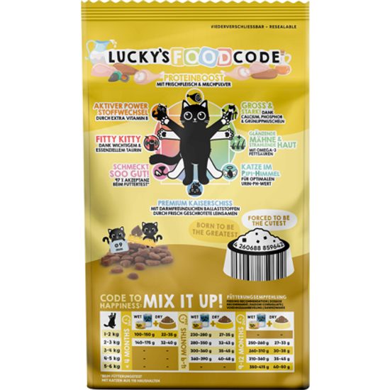 Lucky Lou Kitten Geflügel & Huhn s kuřecím 1,7 kg