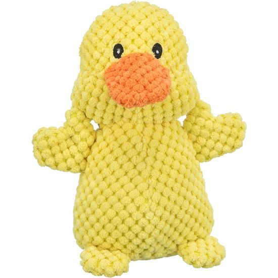 Trixie Velikonoční kuřátko plyšová hračka pro psy 21 cm žlutá - LIMITOVANÁ NABÍDKA